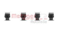 Set accesorii, placute frana METZGER AUTOTEILE 109-1673