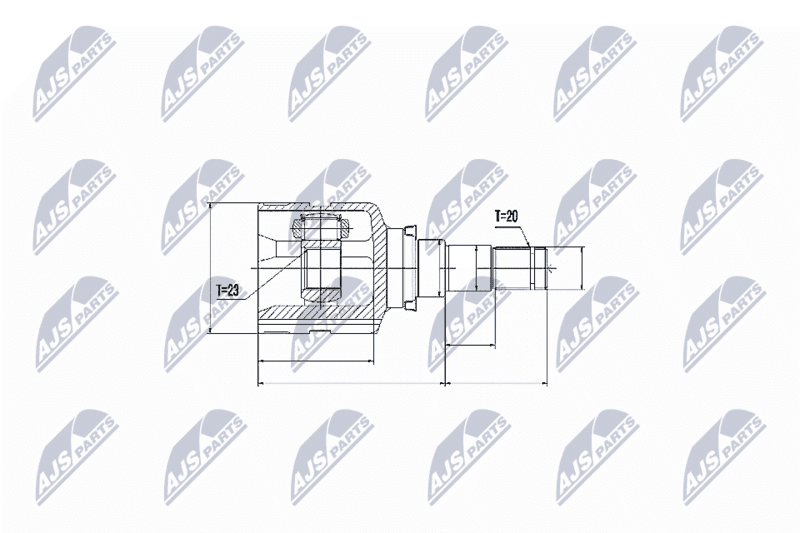 Set articulatie, planetara NTY NPW-TY-070