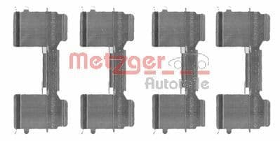 Set accesorii, placute frana METZGER AUTOTEILE 109-1726