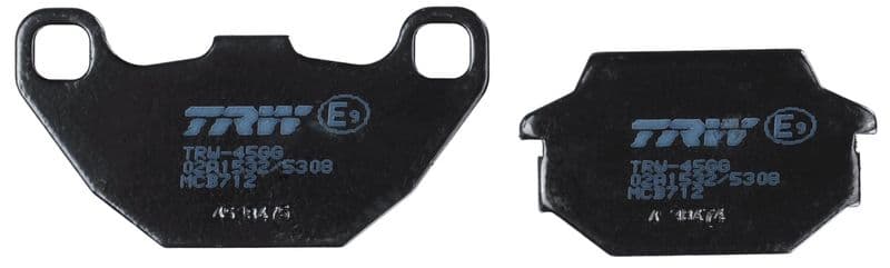 set placute frana,frana disc TRW Organic Allround MCB712