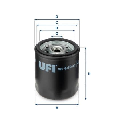 Filtru ulei UFI 23.449.00