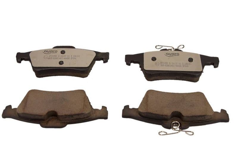 set placute frana,frana disc QUARO SILVER CERAMIC QP2195C