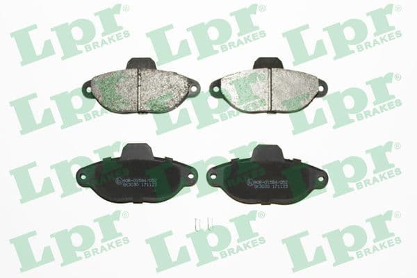 set placute frana,frana disc LPR 05P483