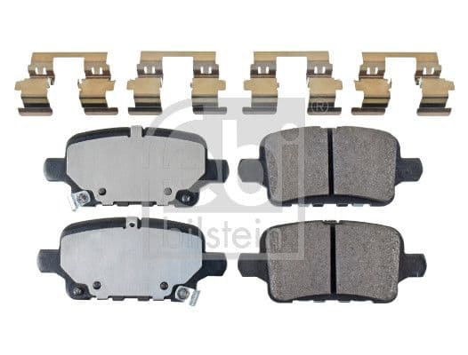 set placute frana,frana disc FEBI BILSTEIN 116249