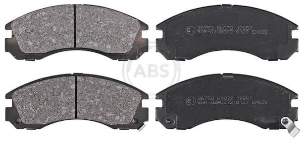 set placute frana,frana disc ABS 36753