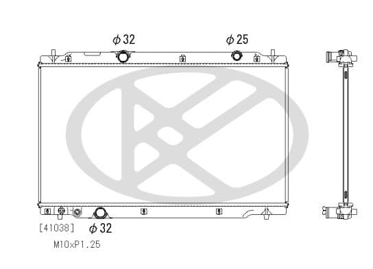Radiator, racire motor KOYORAD PL083561