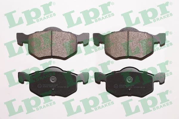 set placute frana,frana disc LPR 05P1091