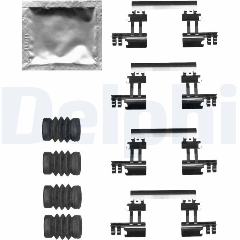 Set accesorii, placute frana DELPHI LX0679