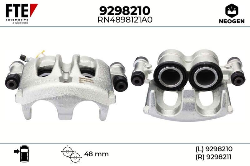 Etrier frana FTE NEOGEN 9298210