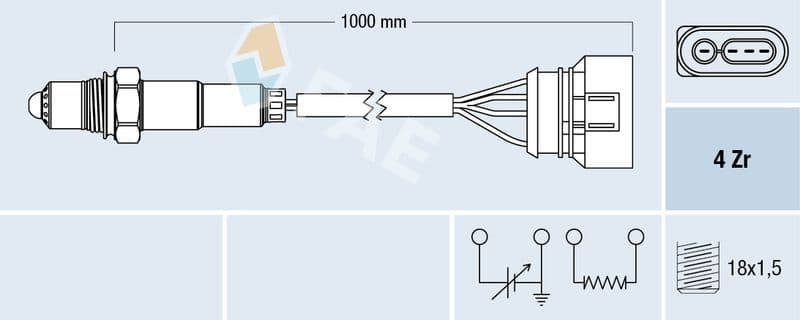 Sonda Lambda FAE 77137