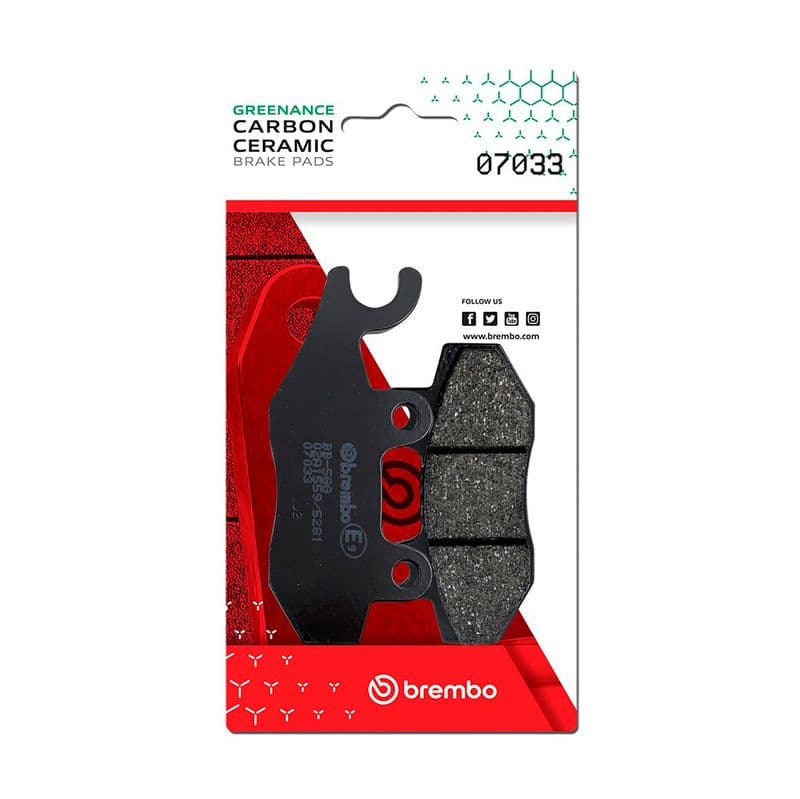 set placute frana,frana disc BREMBO PRIME - CarbonCeramic - CC 07033
