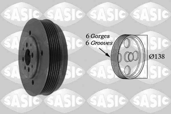 Fulie curea, arbore cotit SASIC 2156011