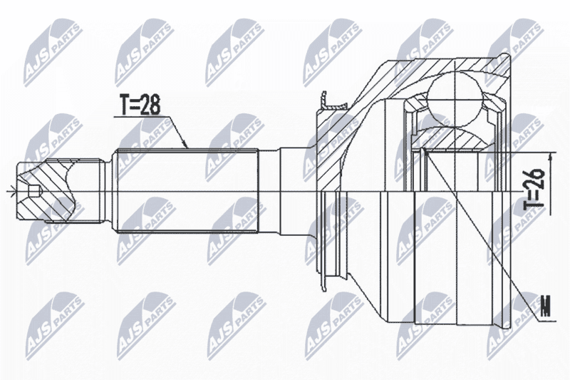 Set articulatie, planetara NTY NPZ-KA-366