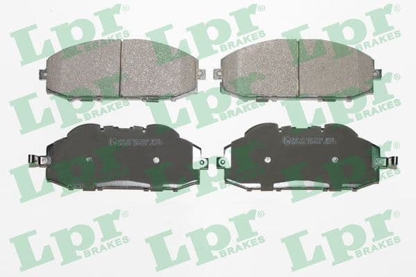 set placute frana,frana disc LPR 05P845