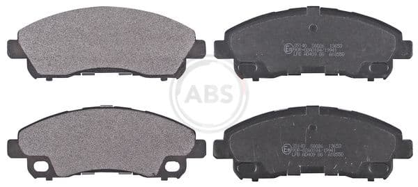 set placute frana,frana disc A.B.S. 35140