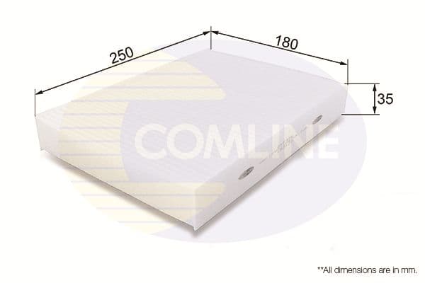 Filtru, aer habitaclu COMLINE EKF386