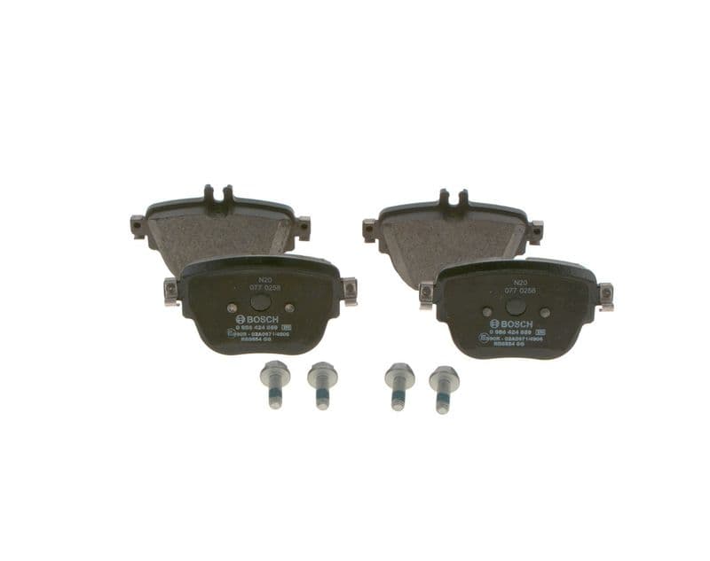 set placute frana,frana disc BOSCH 0 986 424 859