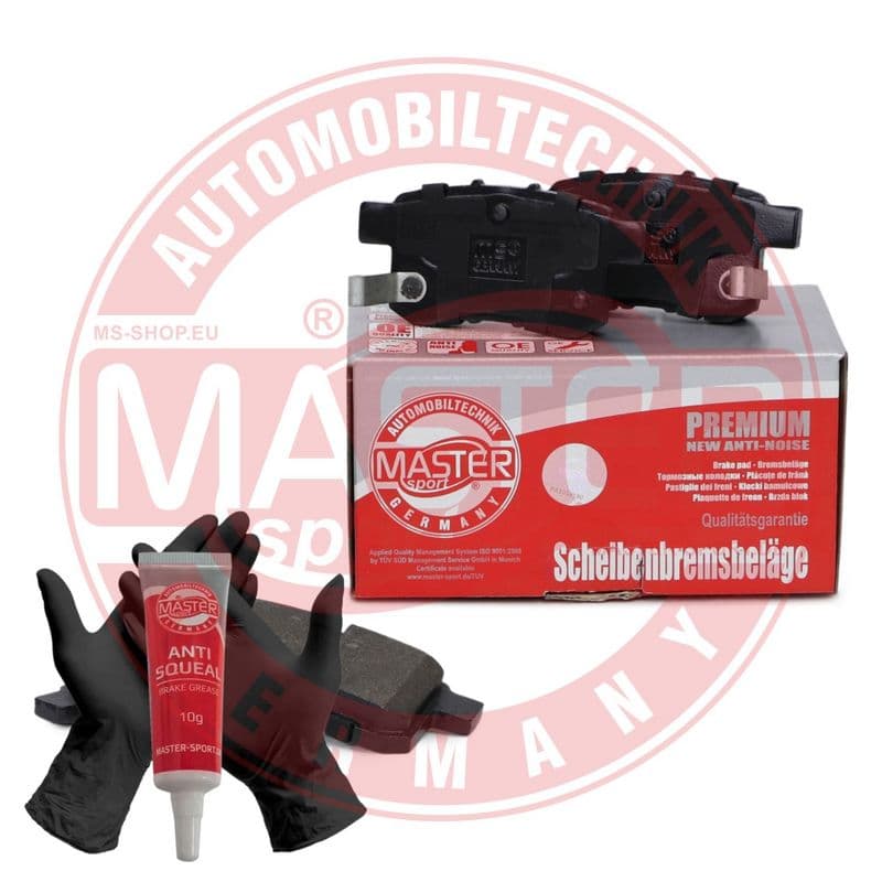set placute frana,frana disc MASTER SPORT 13046134822N-SET-MS