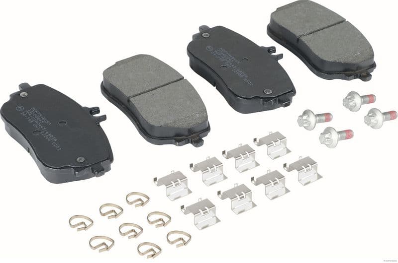 set placute frana,frana disc HERTH+BUSS JAKOPARTS J3600845