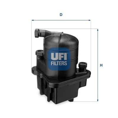 filtru combustibil UFI 24.087.00