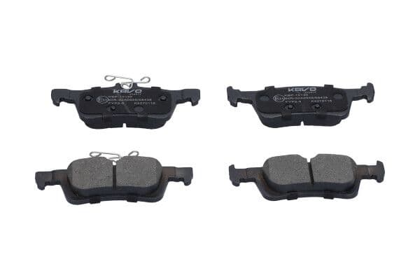 set placute frana,frana disc KAVO PARTS KBP-10130