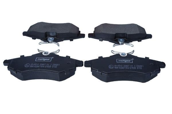 set placute frana,frana disc MAXGEAR 19-0513