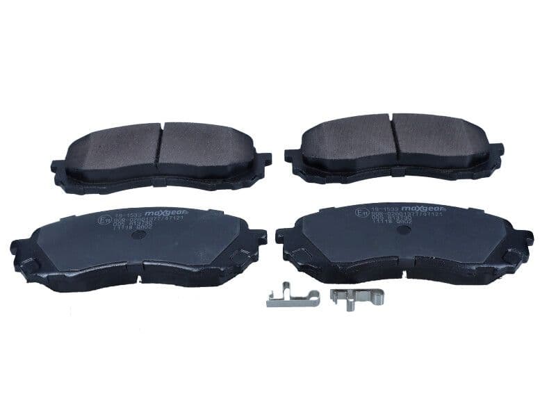 set placute frana,frana disc MAXGEAR 19-1533