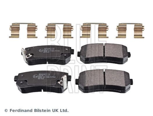 set placute frana,frana disc BLUE PRINT ADG042119