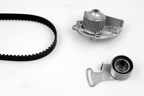Set pompa apa + curea dintata HEPU PK00450