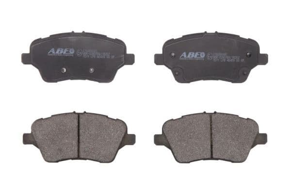 set placute frana,frana disc ABE C1G064ABE