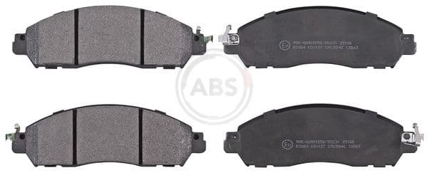 set placute frana,frana disc ABS 35128