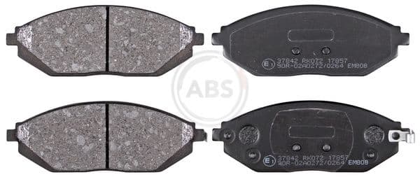 set placute frana,frana disc ABS 37842
