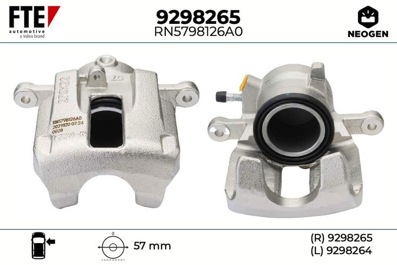 Etrier frana FTE NEOGEN 9298265