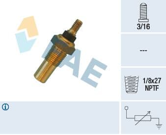 senzor,temperatura lichid de racire FAE 32040