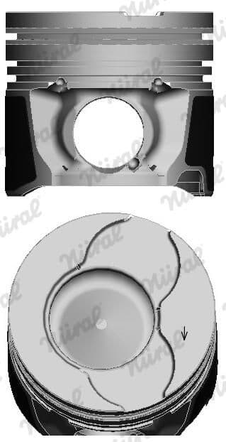 Piston NÜRAL 87-135307-00