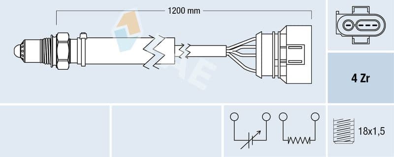 Sonda Lambda FAE 77460