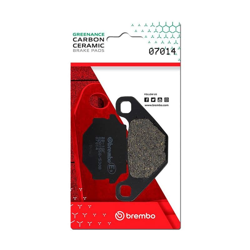 set placute frana,frana disc BREMBO PRIME - CarbonCeramic - CC 07014
