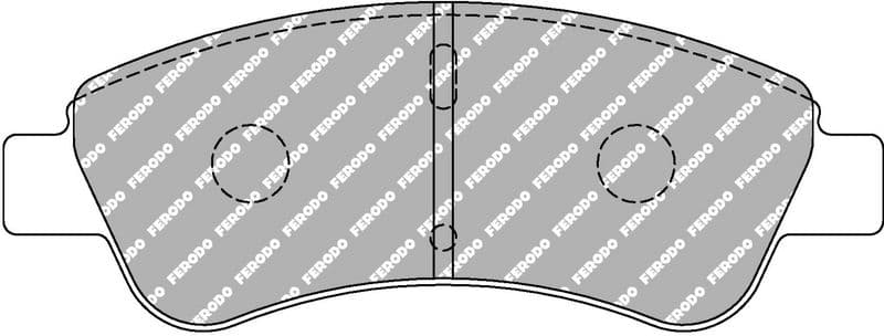 set placute frana,frana disc FERODO RACING DS PERFORMANCE FDS1399
