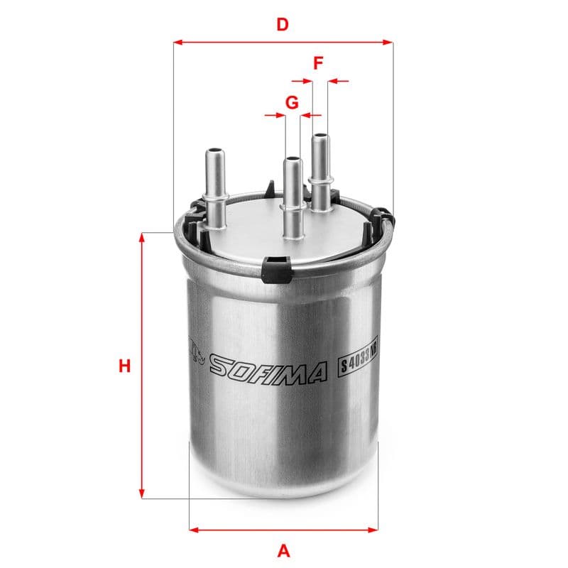 filtru combustibil SOFIMA S 4033 NR