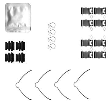 Set accesorii, placute frana TEXTAR 82564500