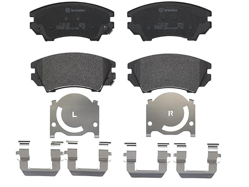 set placute frana,frana disc BREMBO PRIME LINE P 59 055