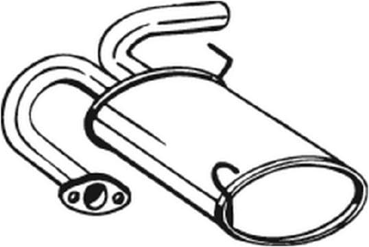 Toba esapament finala BOSAL 145-075
