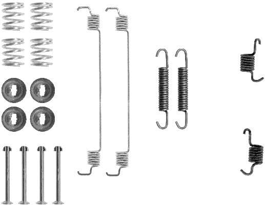 Set accesorii, sabot de frana TEXTAR 97014300