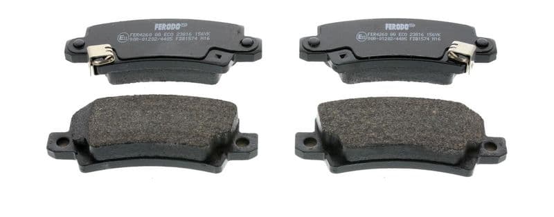 set placute frana,frana disc FERODO PREMIER ECO FRICTION FDB1574
