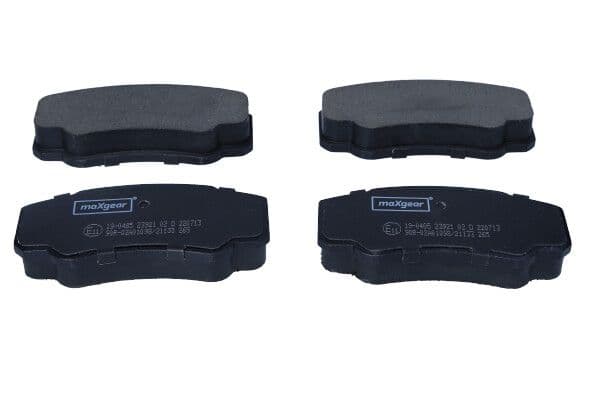 set placute frana,frana disc MAXGEAR 19-0485