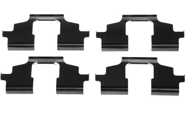 Set accesorii, placute frana TRW PFK530