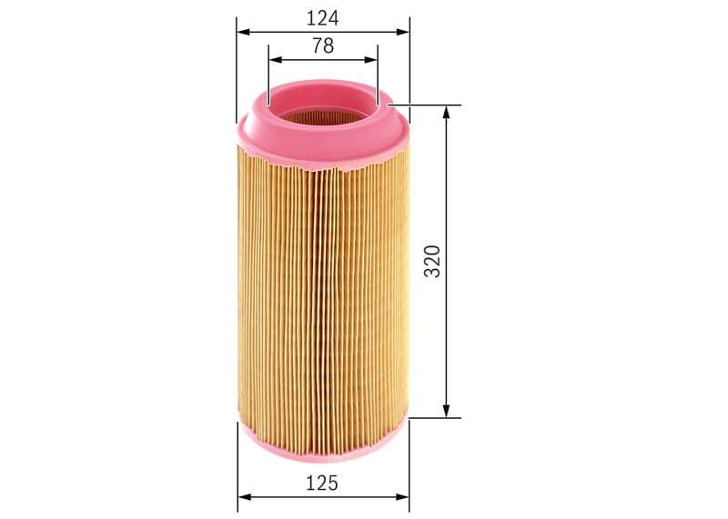 Filtru aer BOSCH 1 457 433 557