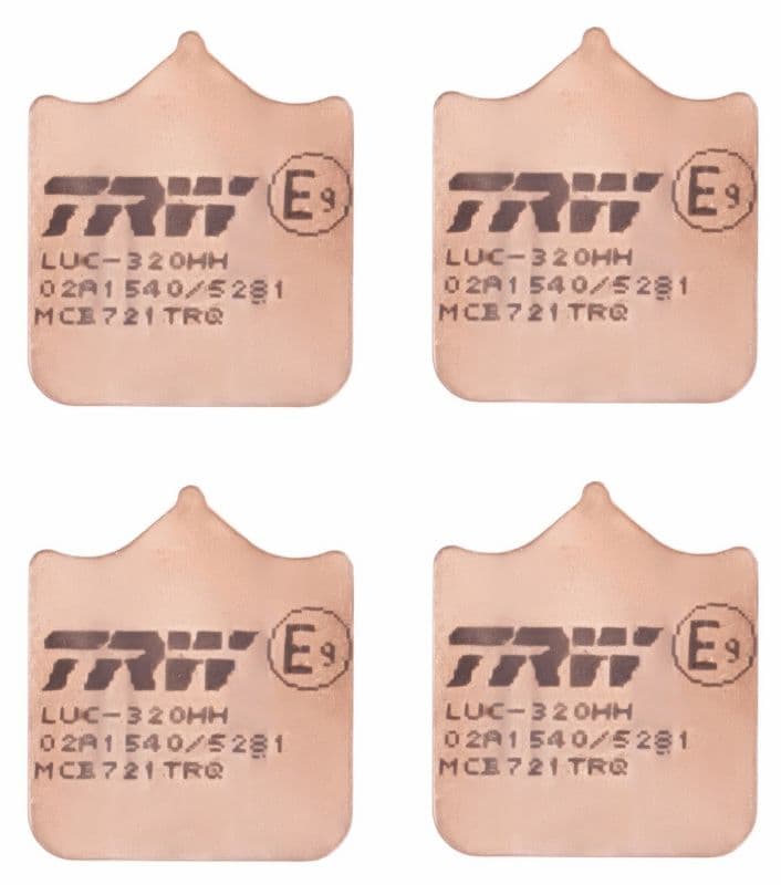 set placute frana,frana disc TRW MCB721TRQ