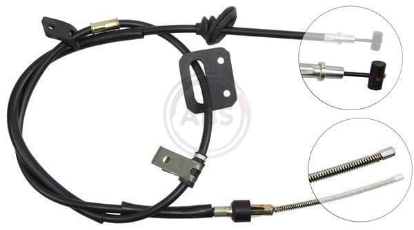Cablu, frana de parcare ABS K12637