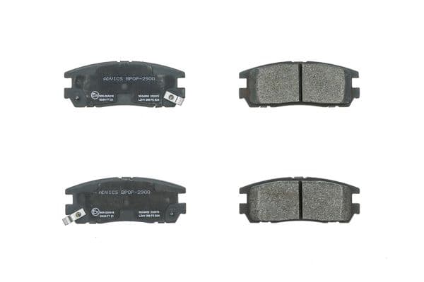 set placute frana,frana disc AISIN Premium ADVICS by BPOP-2900